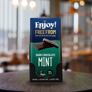 Dark Chocolate Mint Bars- Box of Twelve 70g Bars