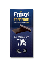 Dark 70% Chocolate Bars- Box of Twelve 70g Bars