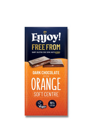Orange Soft Centre Bar - Box of Twelve 70g Bars