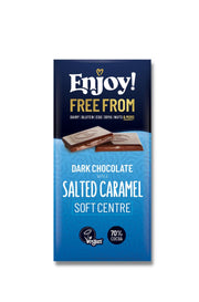 Salted Caramel Soft Centre Bar - Box of Twelve 70g Bars