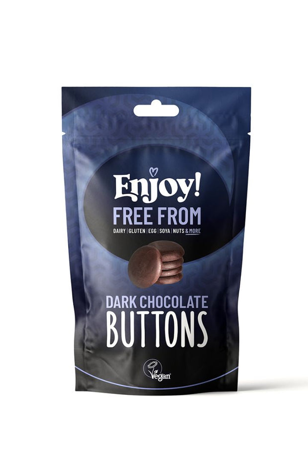 Dark Chocolate Solid Buttons (100g)